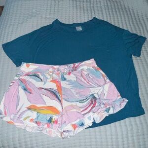 Soma Multicolor Floral Women's Sleep Set